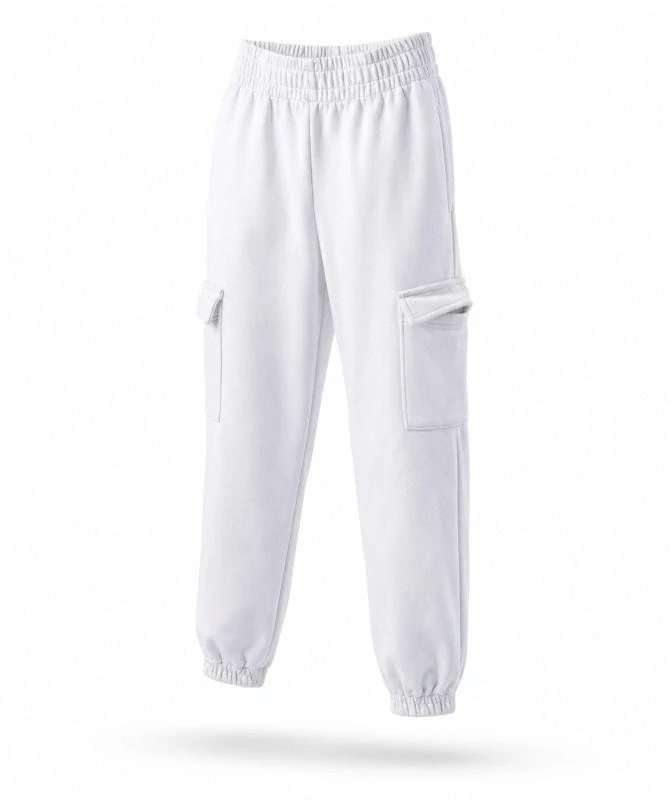 bílé cargo tepláky - Primark