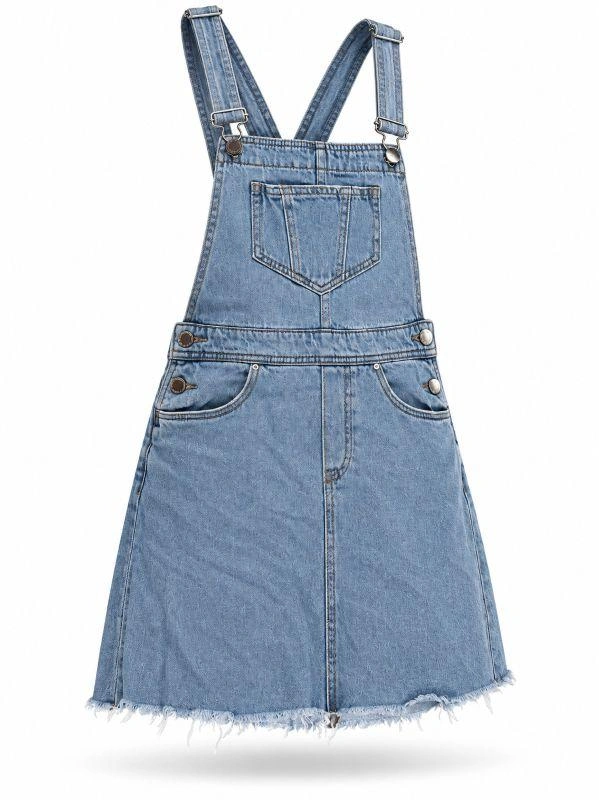 Dívčí džínová laclová sukně vel. 34 - H&M