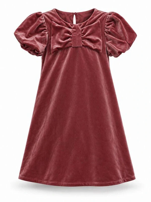 Dívčí sametové slavnostní šaty, vel. 122 - H&M