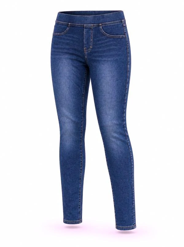Dívčí jeggings – modré, velikost 146 - H&M