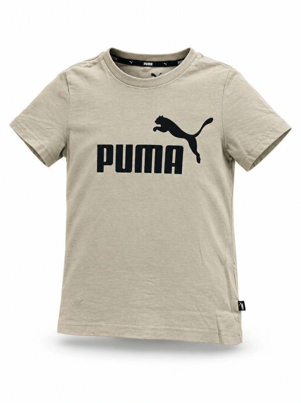 Chlapecké béžové triko s krátkým rukávem, vel. 128 - Puma
