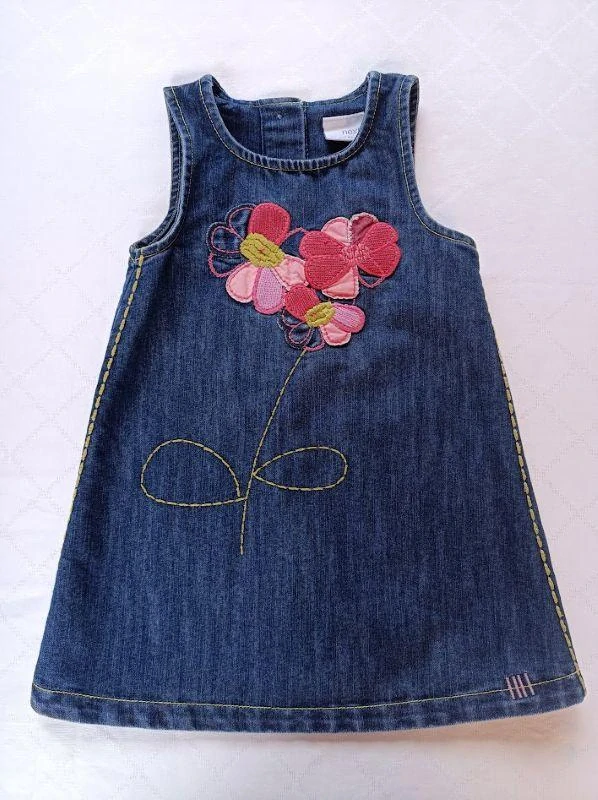 džínové šaty - Next