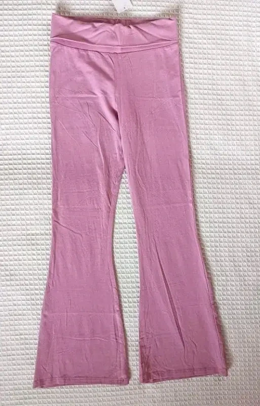 Růžové rostoucí legíny do zvonu, velikost 164 - M&S