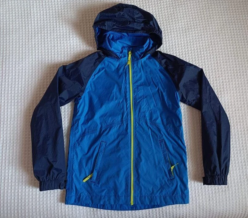 Chlapecká outdoorová větrovka – modrá, vel. 11–12 let - Mountain Warehouse