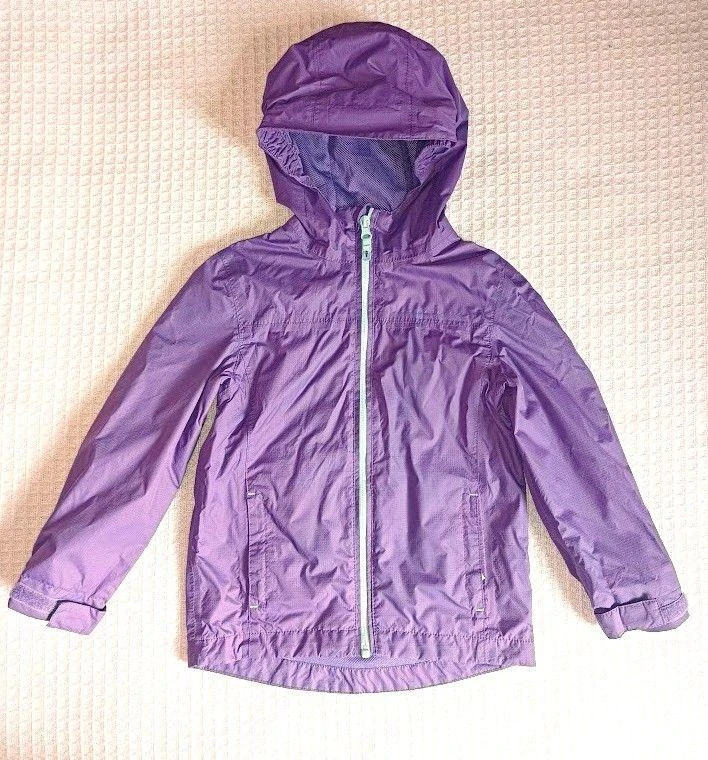 Dívčí větrovka fialová, vel. 5–6 let - Mountain Warehouse