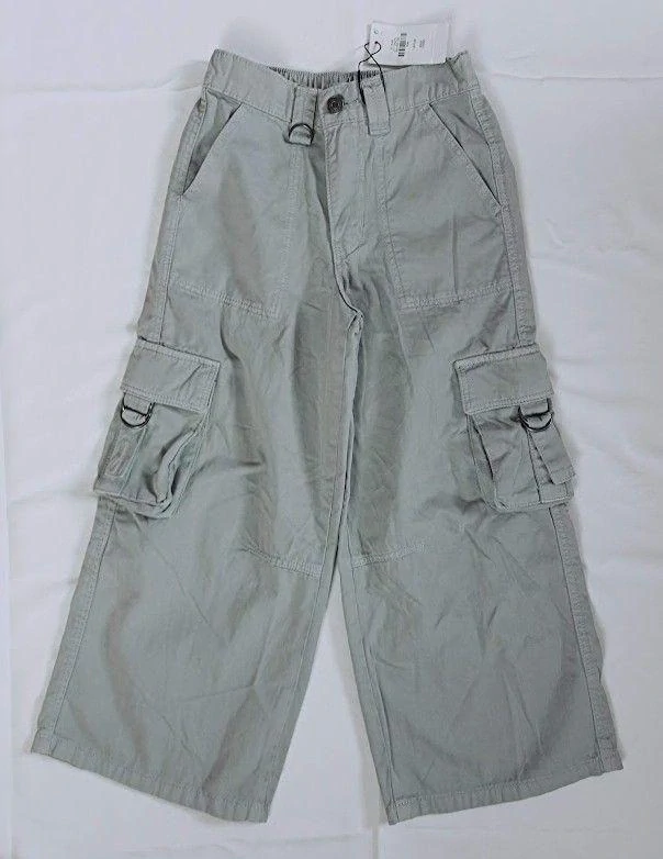 Dětské unisex cargo kalhoty se širokými nohavicemi, vel. 128 - Primark
