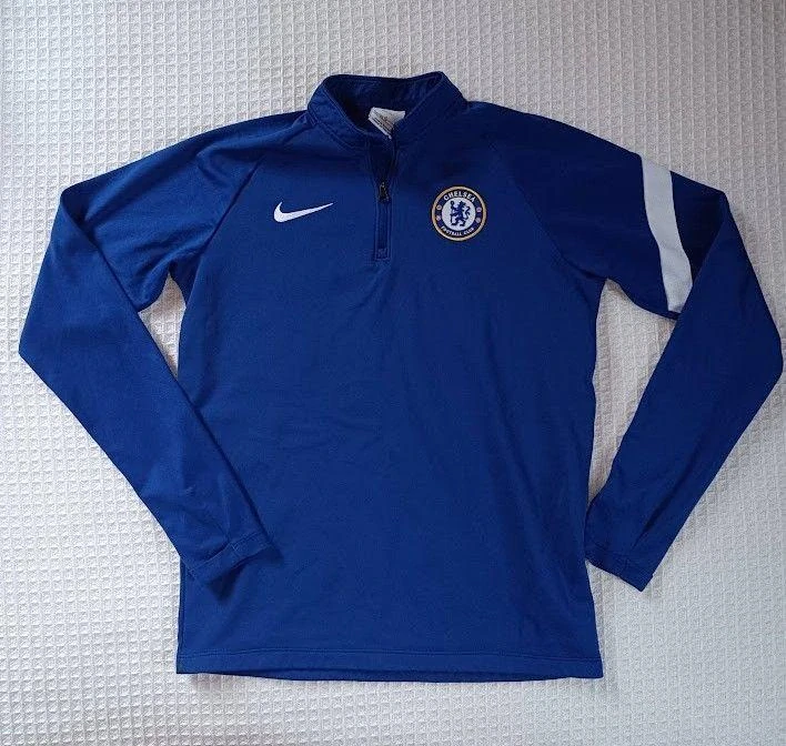 Chlapecká fotbalová mikina Chelsea Dri-FIT, vel. 147–158 - Nike