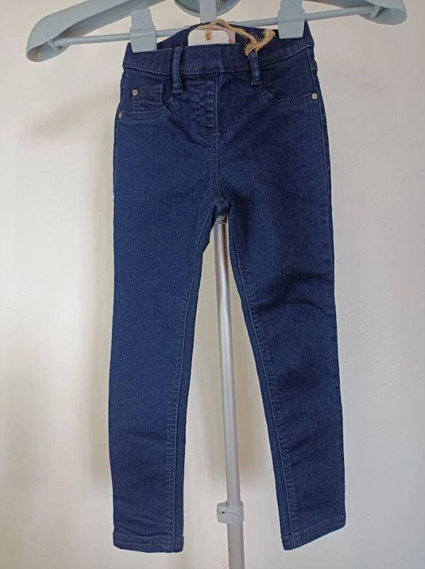 Dívčí modré jegging, vel. 116 - Next
