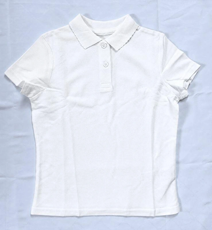 Dívčí bílé polo tričko, 5–6 let - F&F