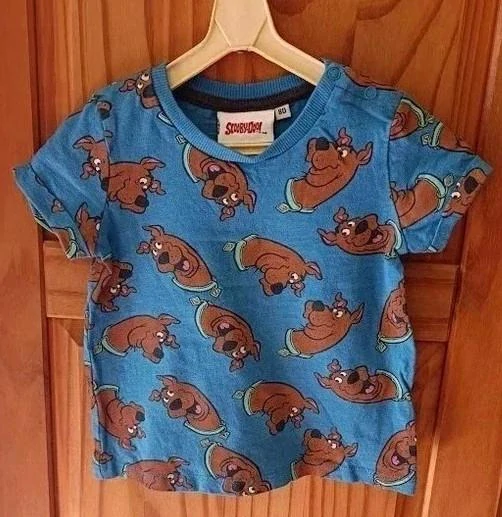 Chlapecké triko s celoplošným potiskem, vel. 80 - Scooby-Doo