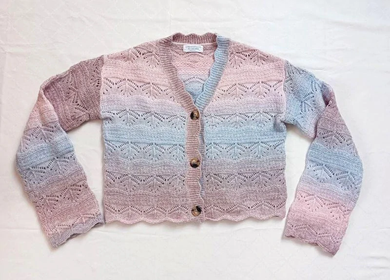 Dívčí pletený svetr na knoflíky, vel. 146 - Primark