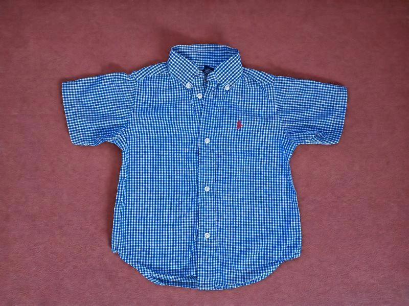 Chlapecká košile s krátkým rukávem – velikost 3 roky - Ralph Lauren
