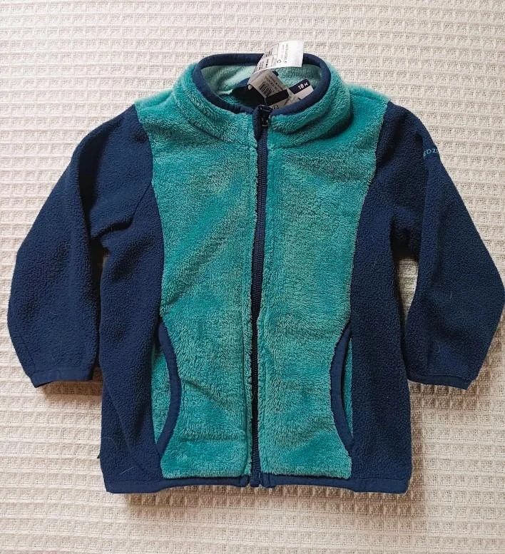 fleecová mikina s plyšem - Decathlon