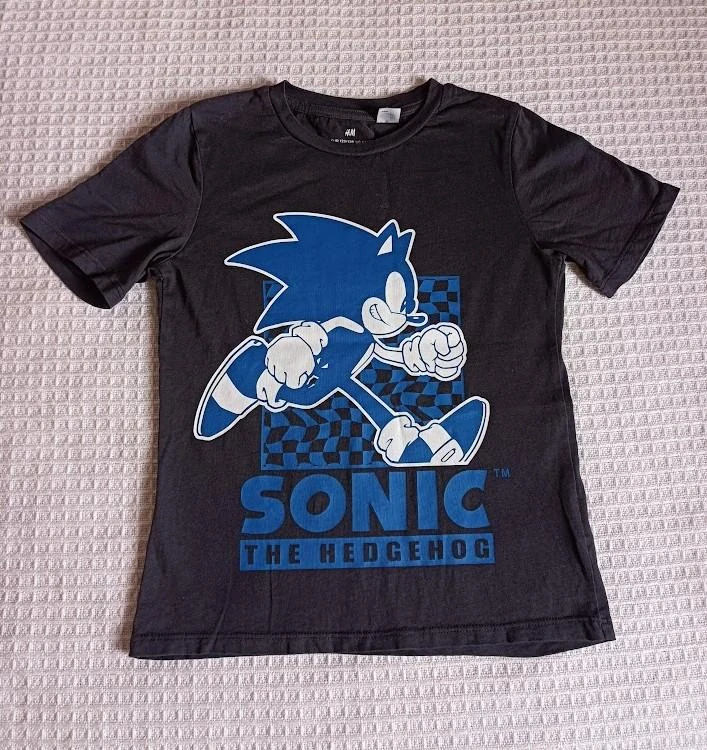 triko ježek Sonic - zn. H&M