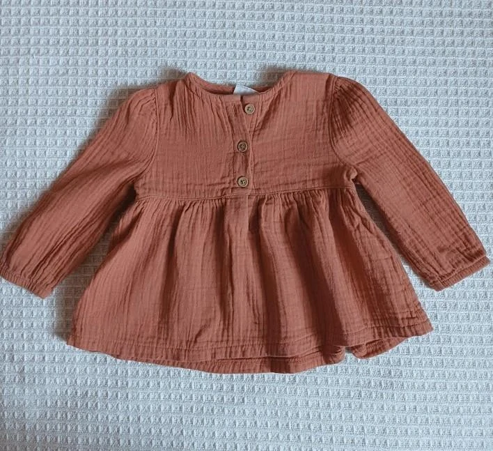 mušelínová tunika/mini šaty - zn. Fred&Flo