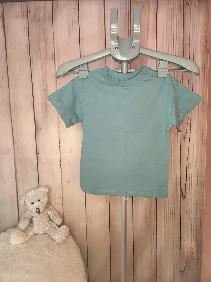 jednobarevné bavlněné triko - H&M