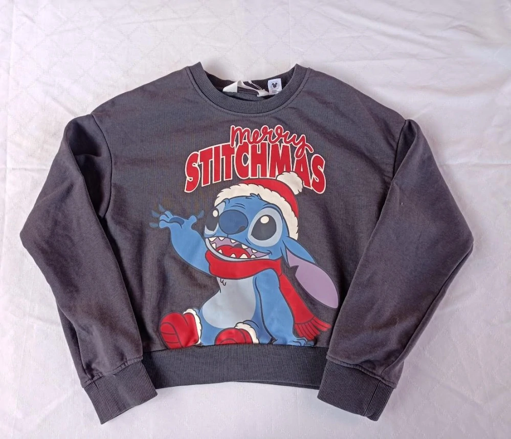 vánoční tepláková mikina Stitch - H&M
