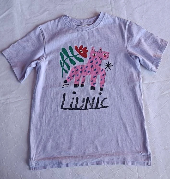 dětské bavlněné triko - H&M