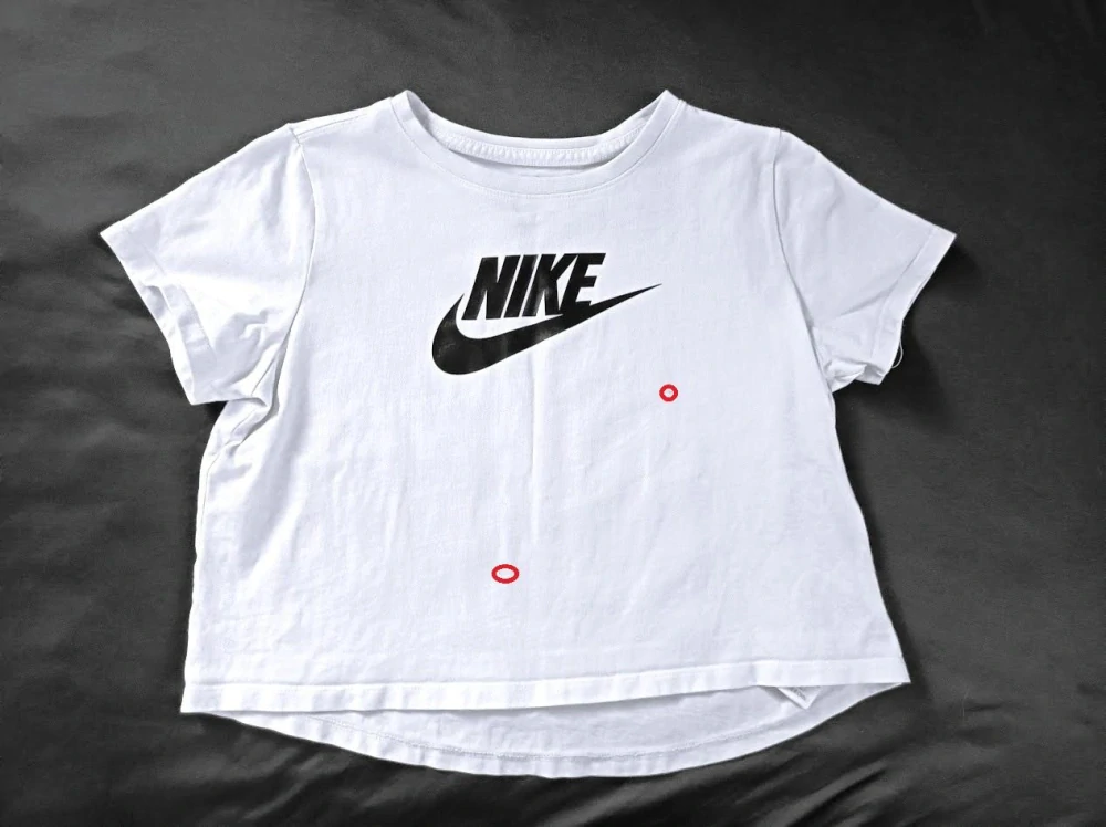 bavlněné cropp triko - Nike