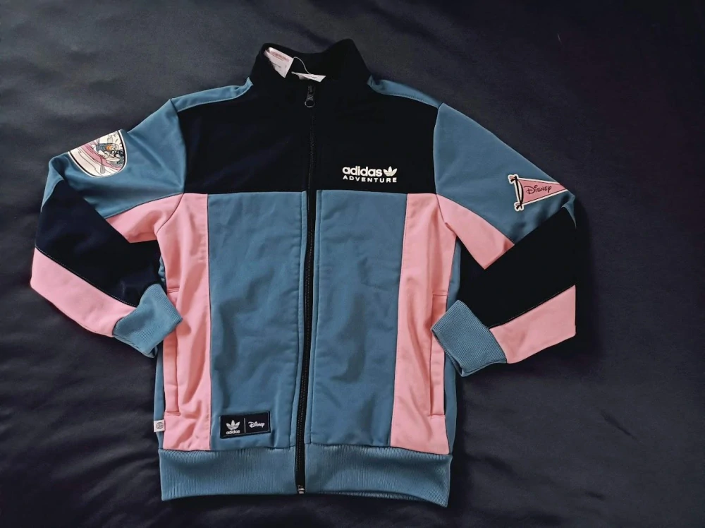 sportovní mikina s obrázkem na zádech - Adidas