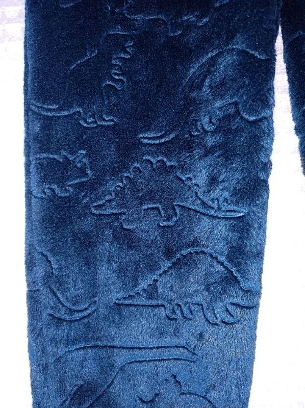 Chlapecké plyšové kalhoty s dinosaury vel. 104–110 - Nutmeg