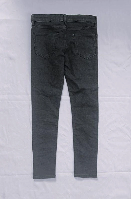 Černé dětské džíny skinny fit, vel. 140