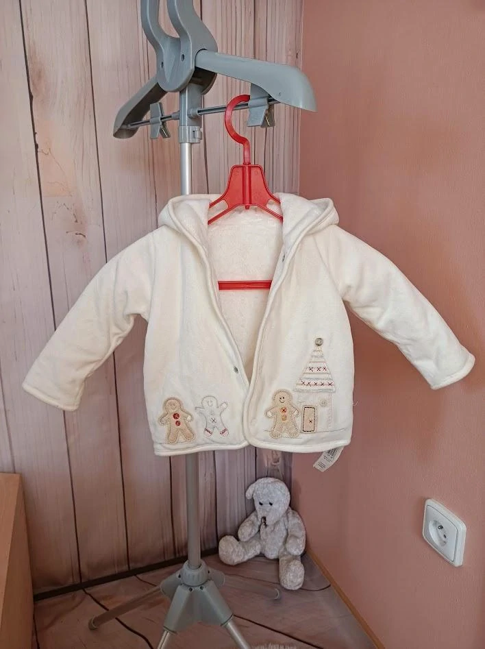 semišový kabátek - zn. M&S