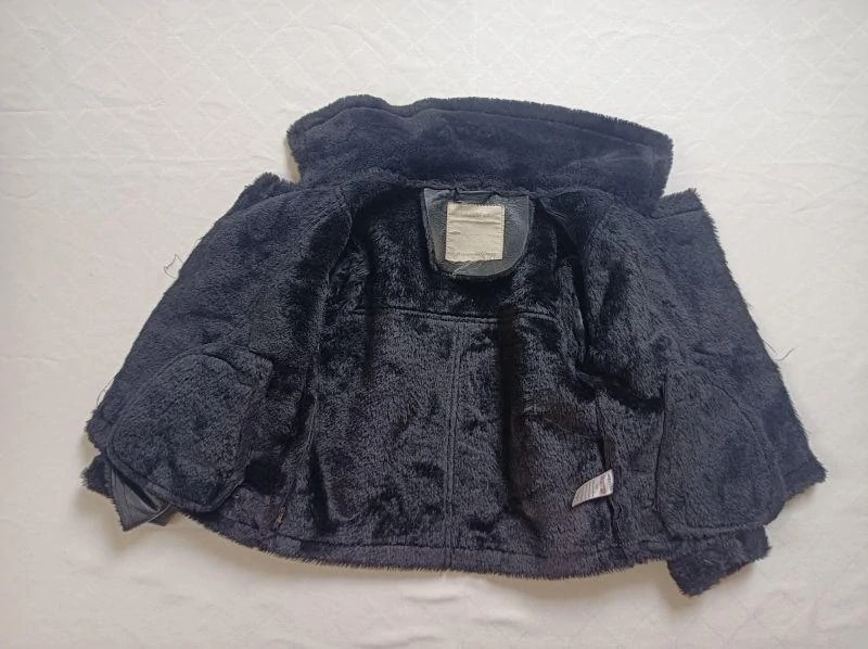 Dívčí bunda křivák s kožíškem – velikost 7 let - Girlswear