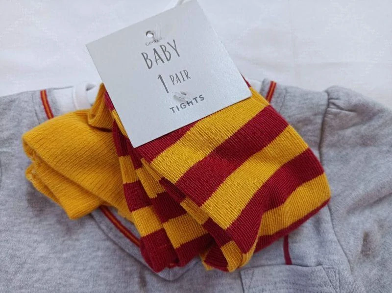 Dívčí komplet Harry Potter, vel. 80–86 – body se sukýnkou a punčocháče - George