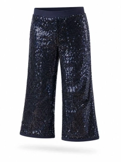 široké flitrované kalhoty - H&M