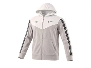 sportovní mikina na zip s kapucí - Nike