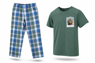 Dvoudílné bavlněné pyžamo vel. 122 - M&S