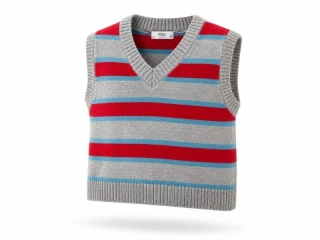 Pletená pruhovaná vesta, vel. 140 – M&S