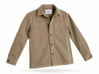 Dětská silná džínová košile – khaki, vel. 158 - M&S