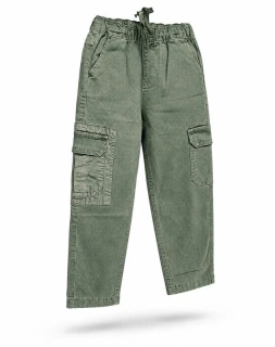 Chlapecké cargo kalhoty – olivové, vel. 104 - M&S