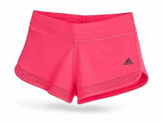 Sportovní kraťasy, korálově růžové, vel. S - Adidas 