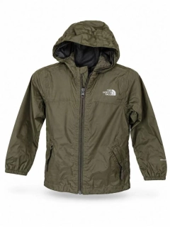 Chlapecká khaki větrovka, přibližně vel. 110–116 - The North Face