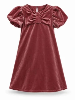 Dívčí sametové slavnostní šaty, vel. 122 - H&M