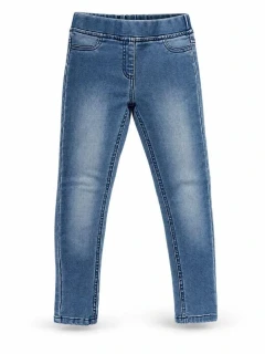 Dívčí elastické džíny – modré, velikost 7 let - Dunnes