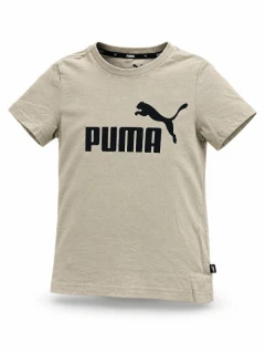 Chlapecké béžové triko s krátkým rukávem, vel. 128 - Puma