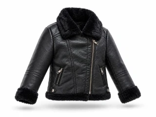 Dívčí bunda křivák s kožíškem – velikost 7 let - Girlswear