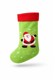 vánoční bota - ponožka se Santou