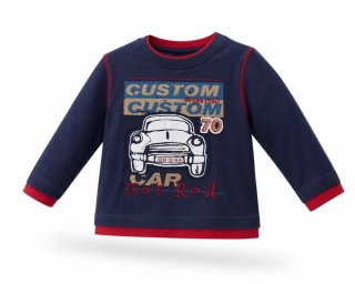 bavlněné triko s autem - Mothercare