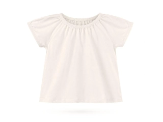 lehká bavlněná halenka - nabírané tričko - H&M