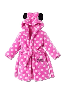 chlupatý puntíkovaný župan Minnie - Primark