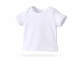 bílé bavlněné triko s krátkým rukávem - The white company