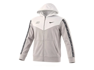 sportovní mikina na zip s kapucí - Nike